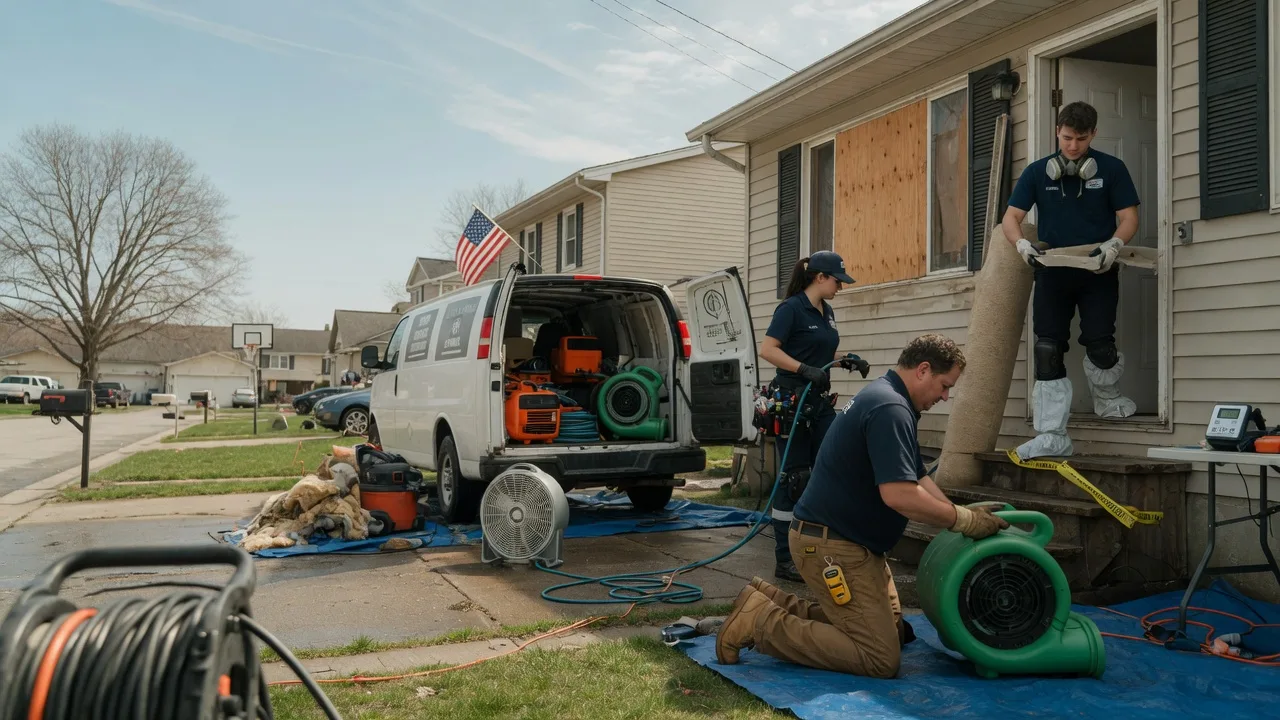 Water Damage Restoration in Elkhart Lake, WI near me